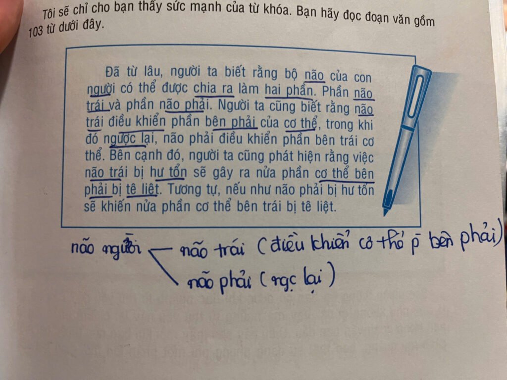 Kỹ thuật đọc nhanh: từ khóa